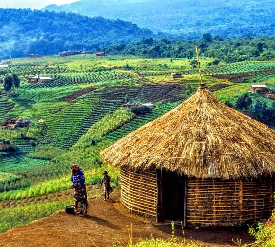 Ruanda Reisen Lake Kivu Paradis de Malahide Ausblick