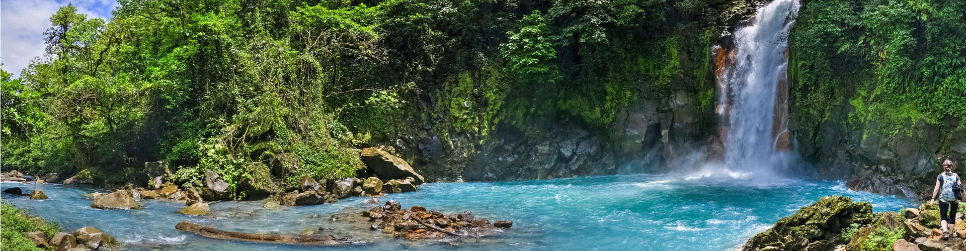 Lateinamerika Rundreisen Wanderung am Wasserfall