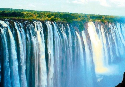 Simbabwe Reisen Victoriafälle