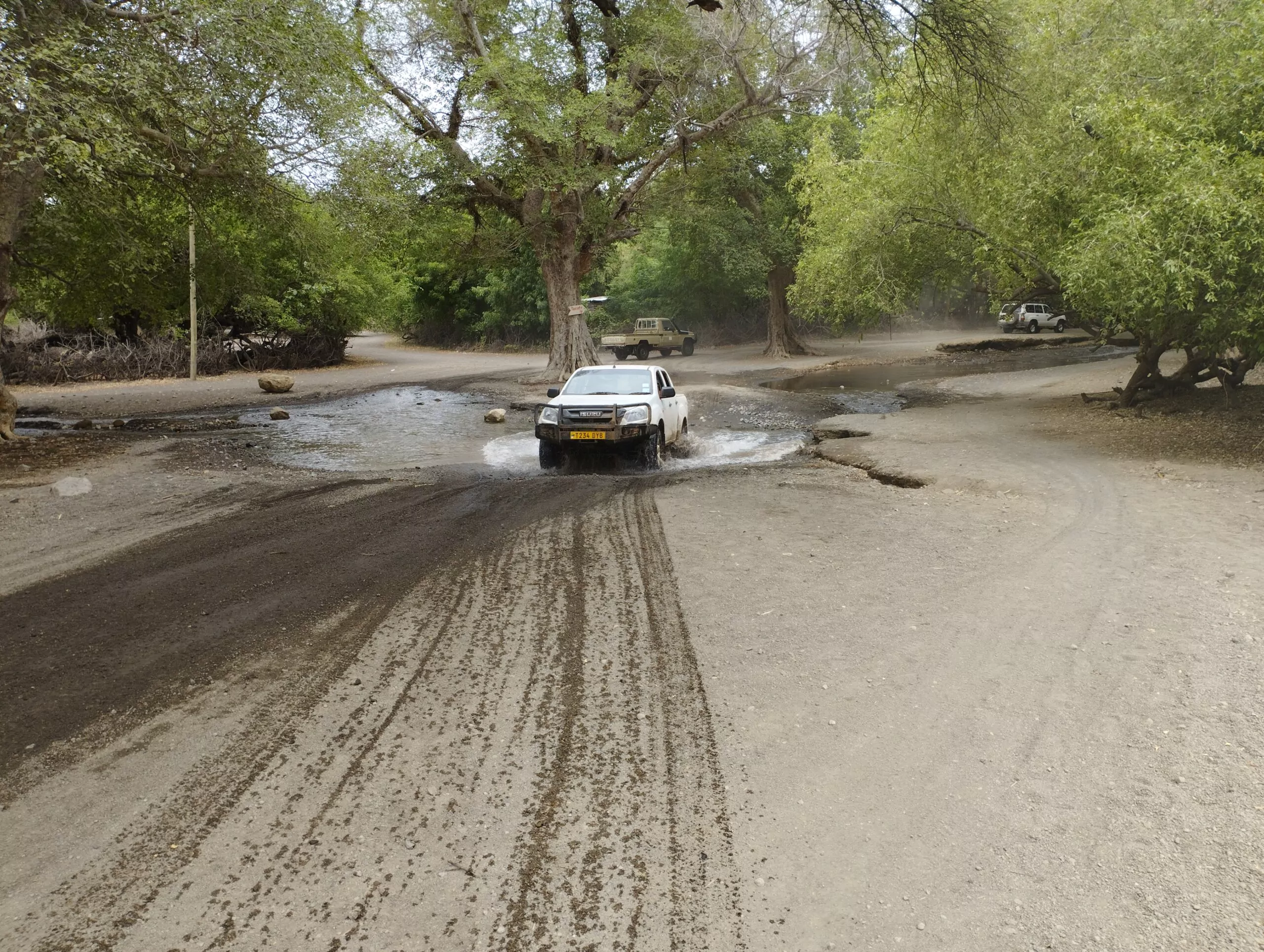 Tansania Selbstfahrerreisen Lake Natron Pickup Isuzu DMax