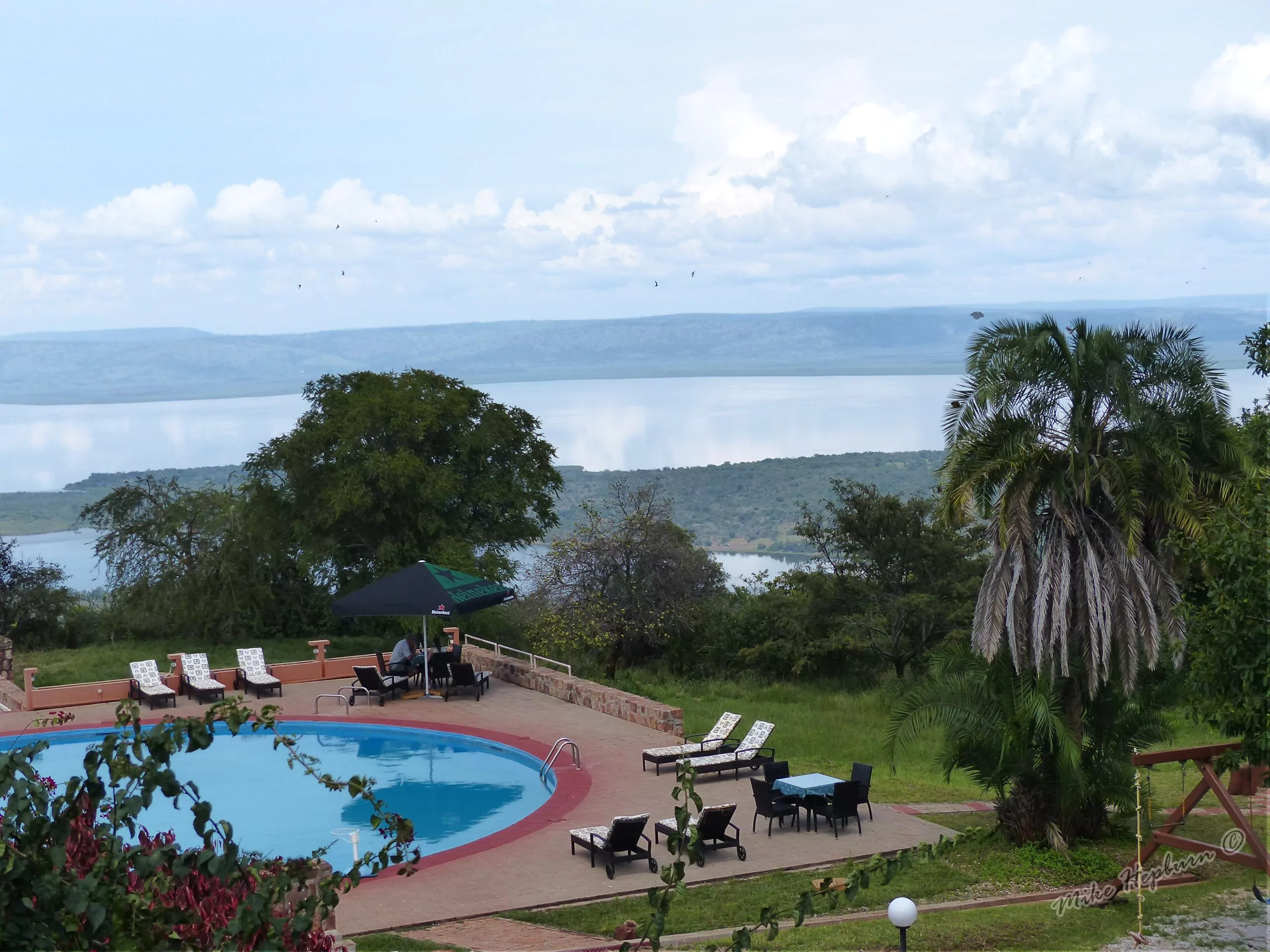 Ruanda Reisen Akagera Game Lodge Ausblick