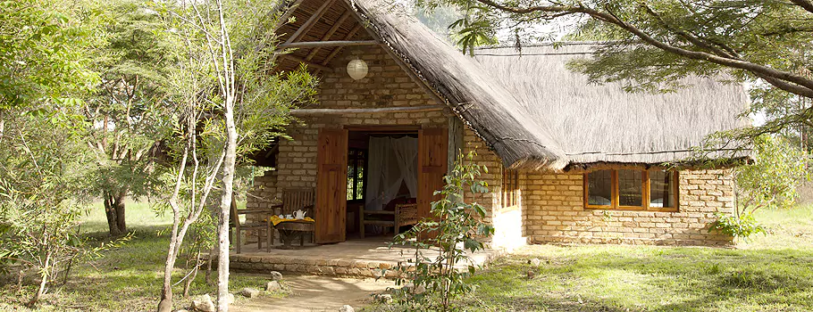 Tansania Safari Südliches Hochland Farm House Kisolanza aussen