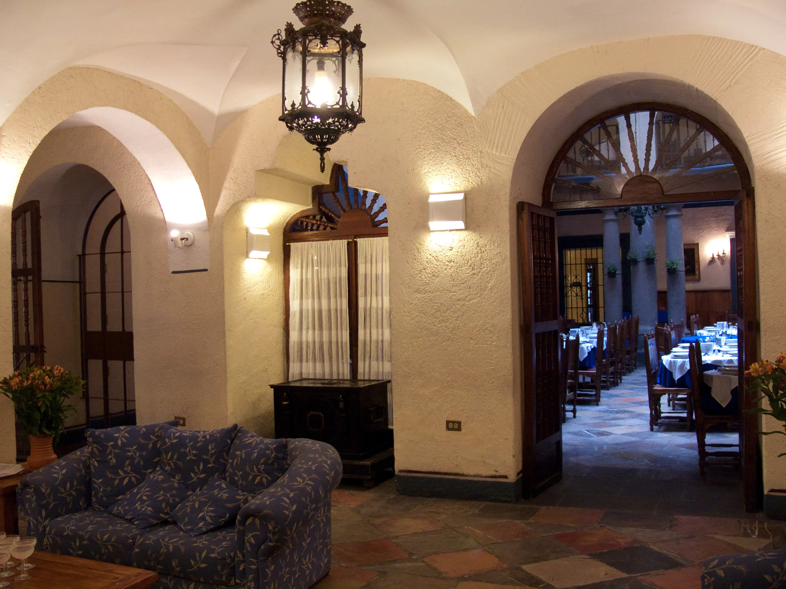 mexiko_reisen_puebla_hotel_colonial_de_Puebla_Lounge