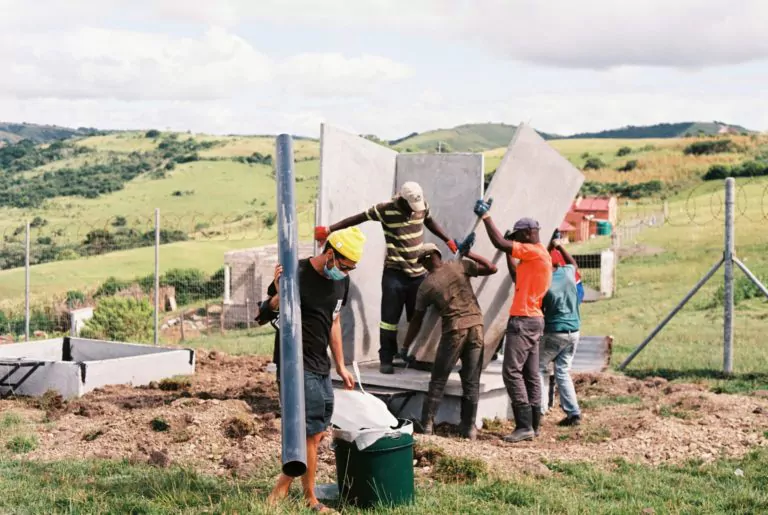 Sudafrika_Projekt_Vivaconagua_Baustelle