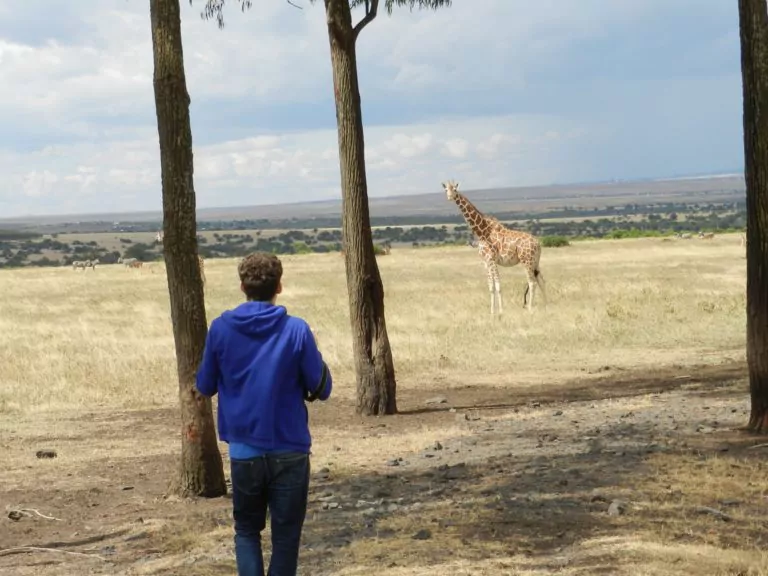 Kenia Safari Aberdare Country Club Fußpirsch
