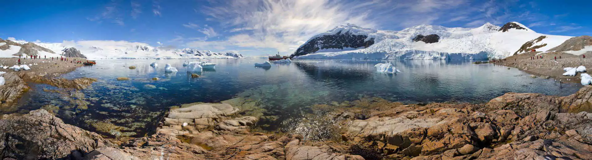 Naturreisen Chile Reisen Patagonien panorama See Schnee