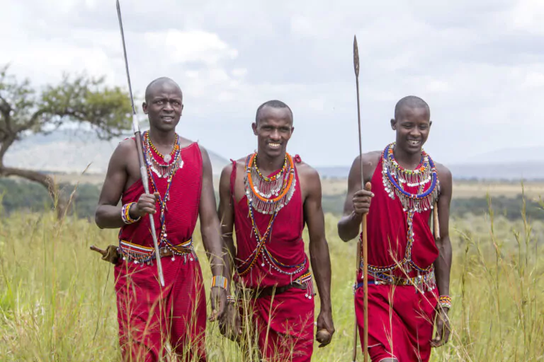 Kenia Safari MaraEngai Massaikrieger