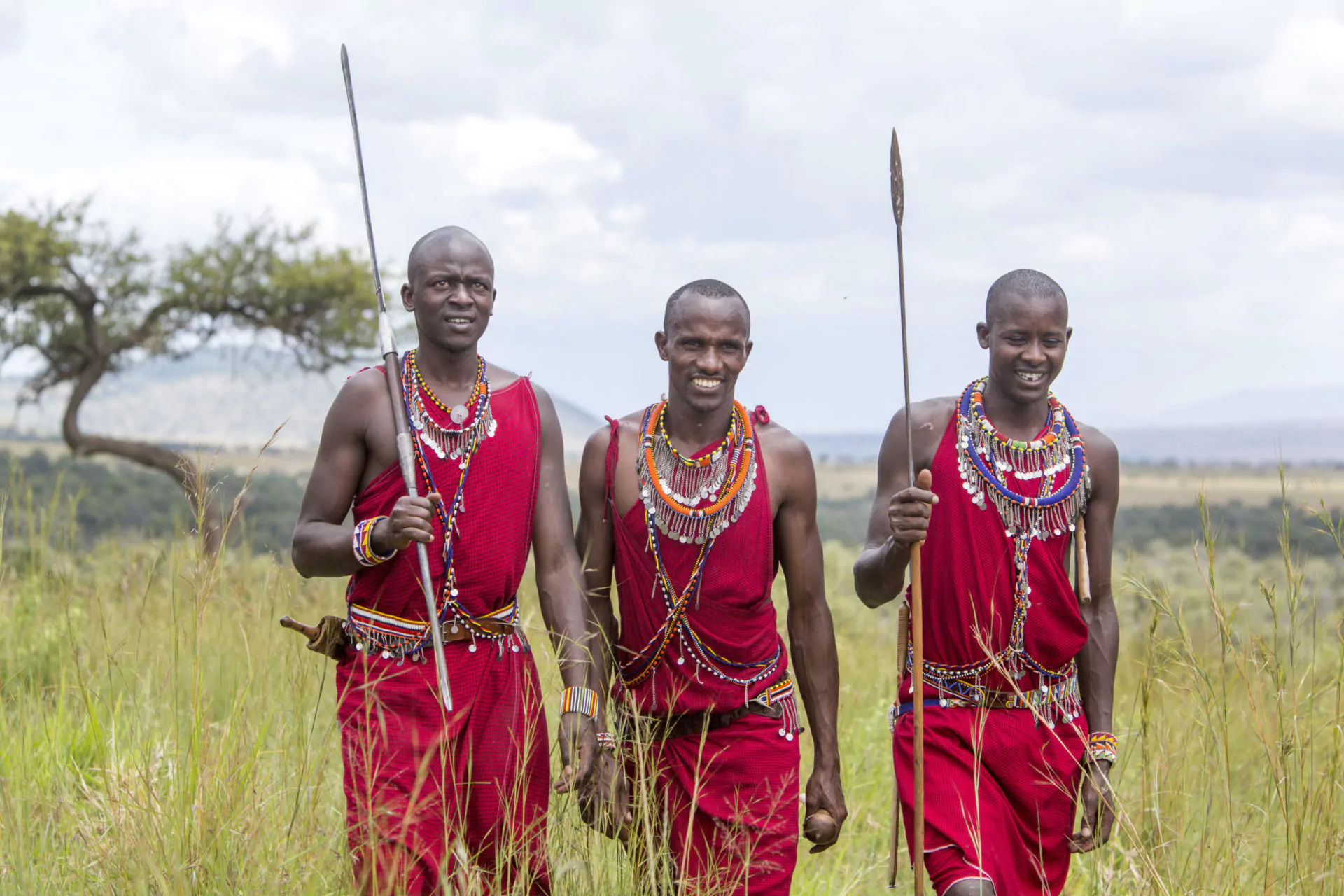 Kenia Safari MaraEngai Massaikrieger