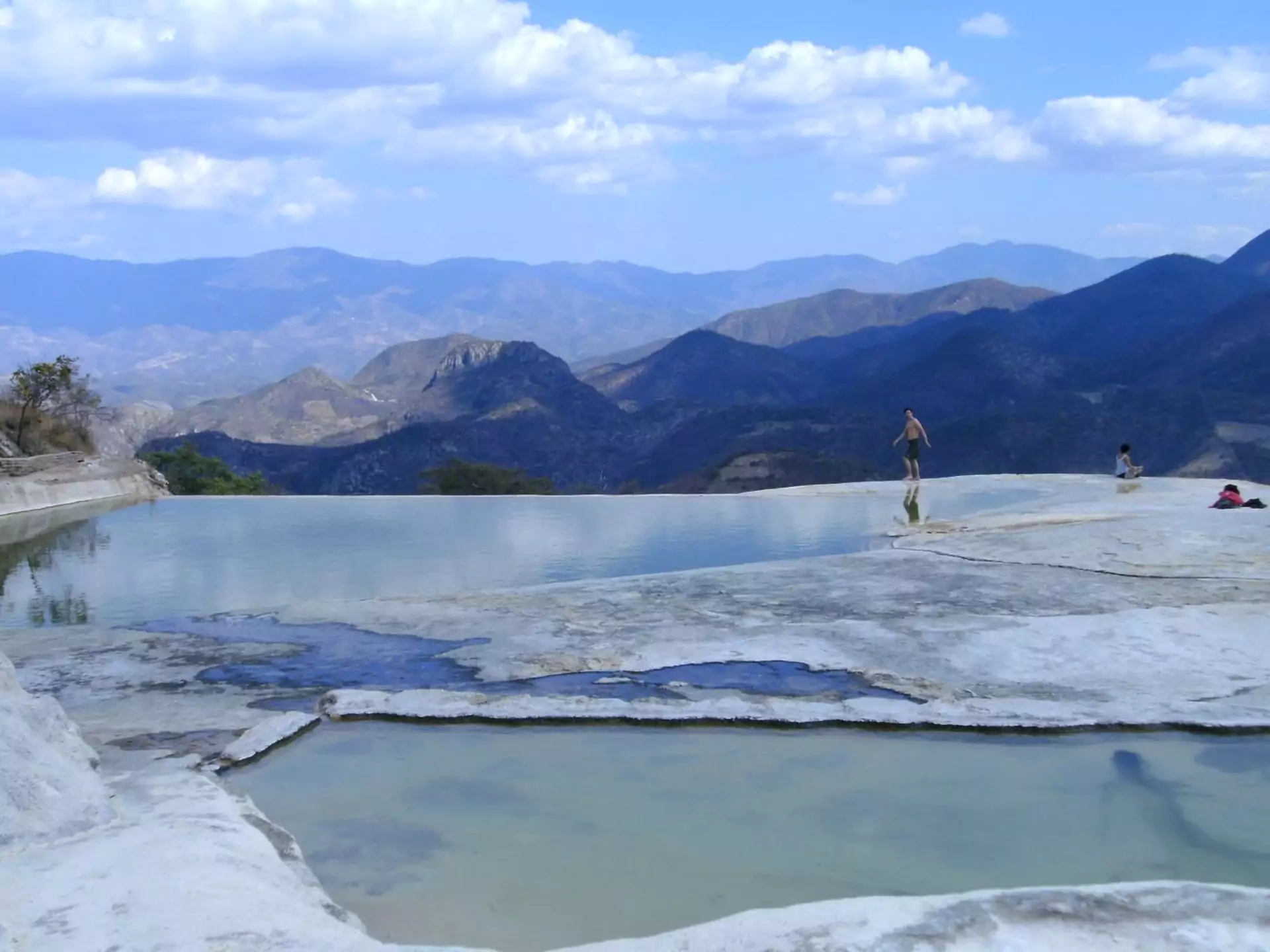 Mexiko Reisen Oaxaca hierve el agua