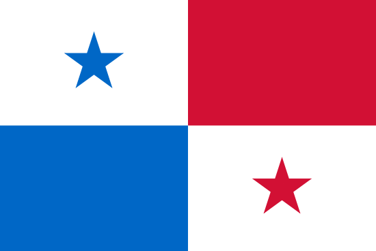 Panama Reisen Flagge