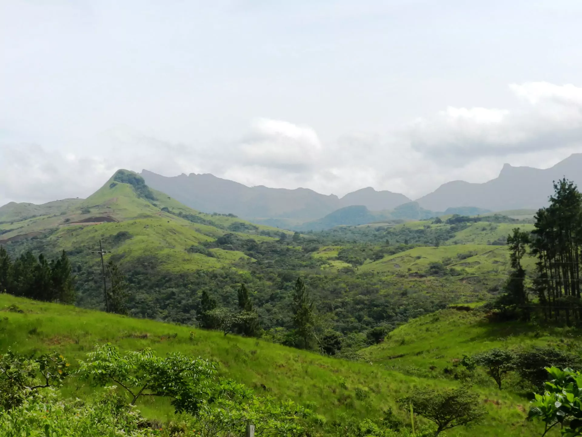 Panama Reisen Anton Tal landschaft auf dem weg in das antontal