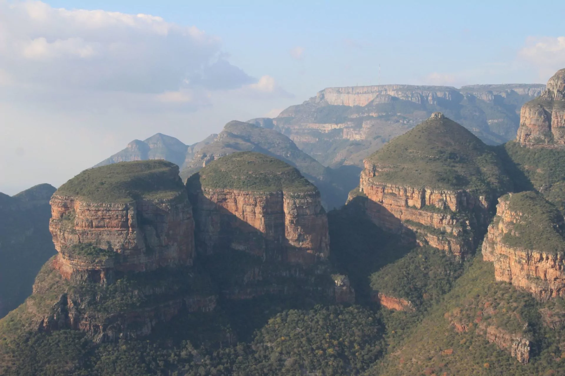 Südafrika Safari Panorama der Drakensberge