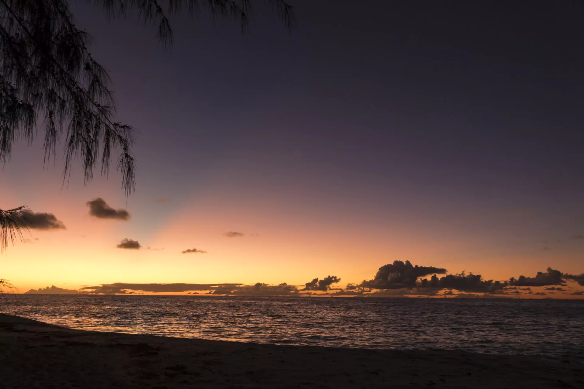 Seychellen Reise Sunset Colours