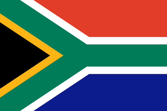 Südafrika Safari Flagge