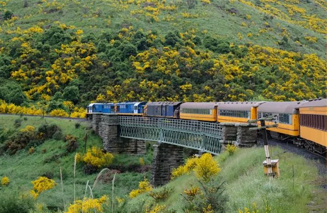 Neuseeland Bahnreise Taieri-Gorge-Railway