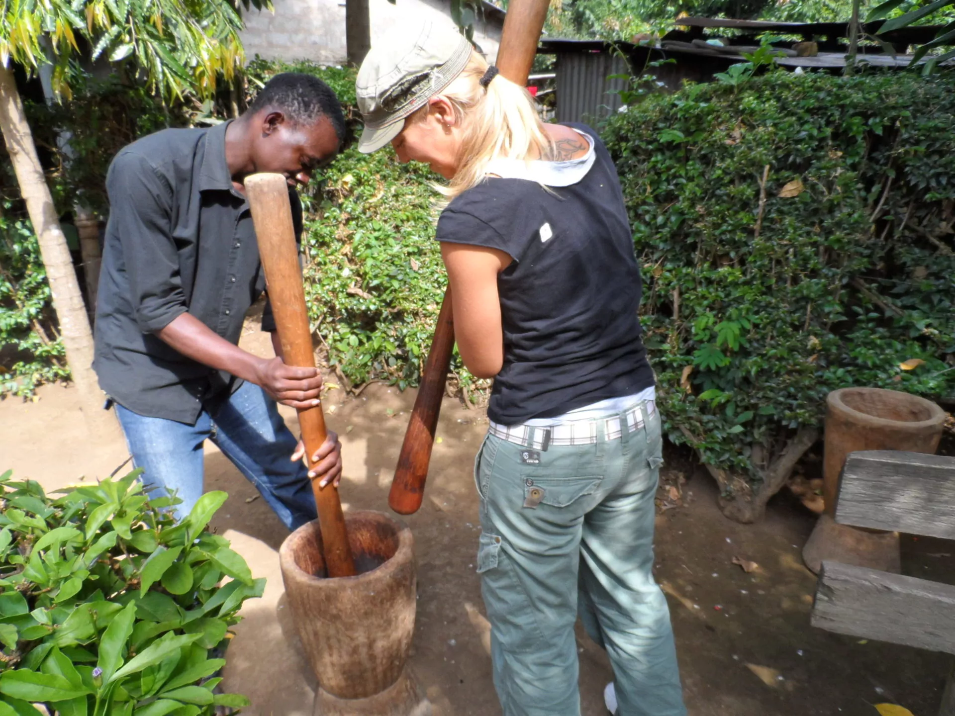 Tansania Safari Arusha Tengeru Kaffee Kooperative Besuch