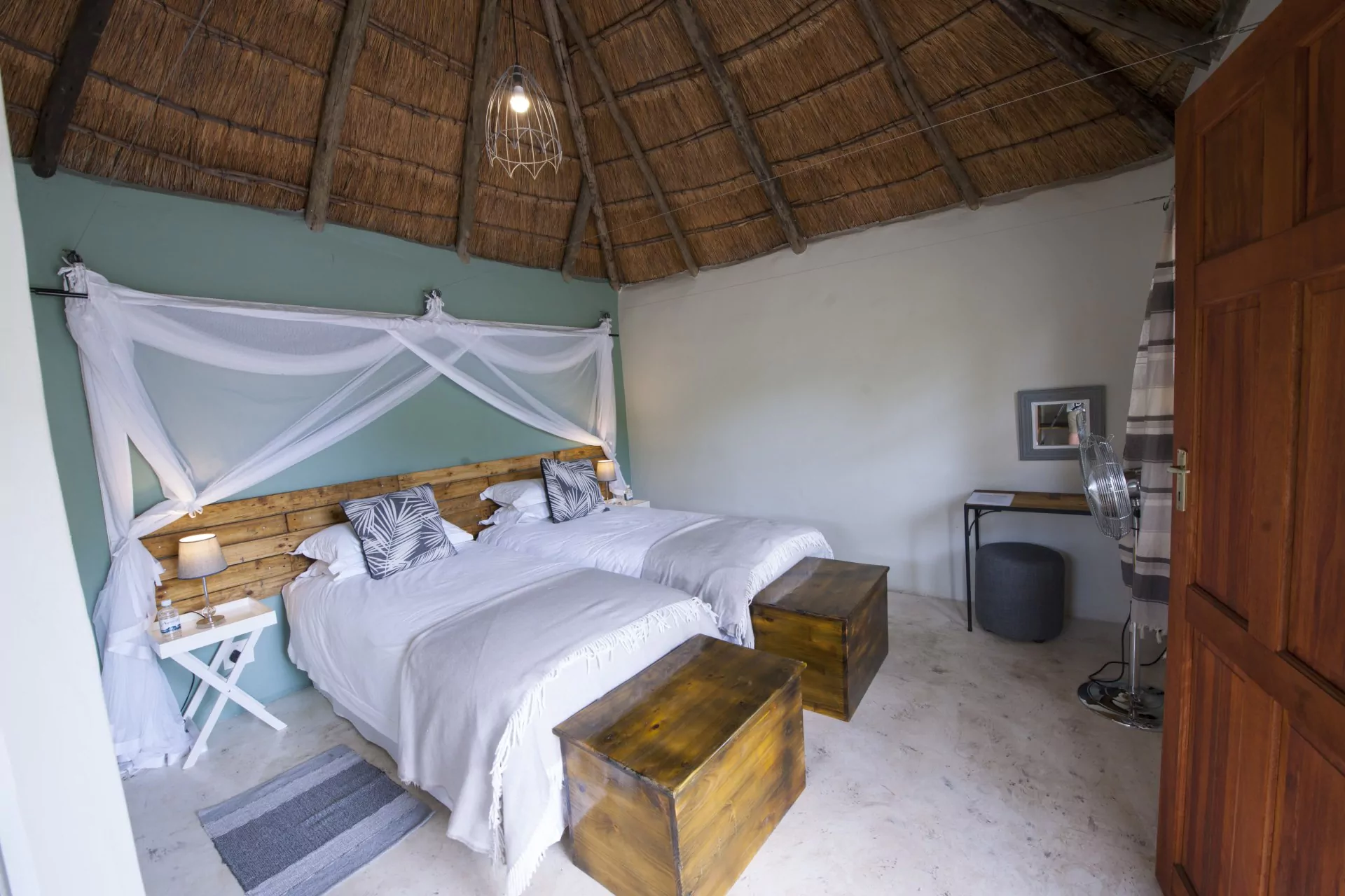 Botswana Safari Khwai Khwai Guest House Zimmer