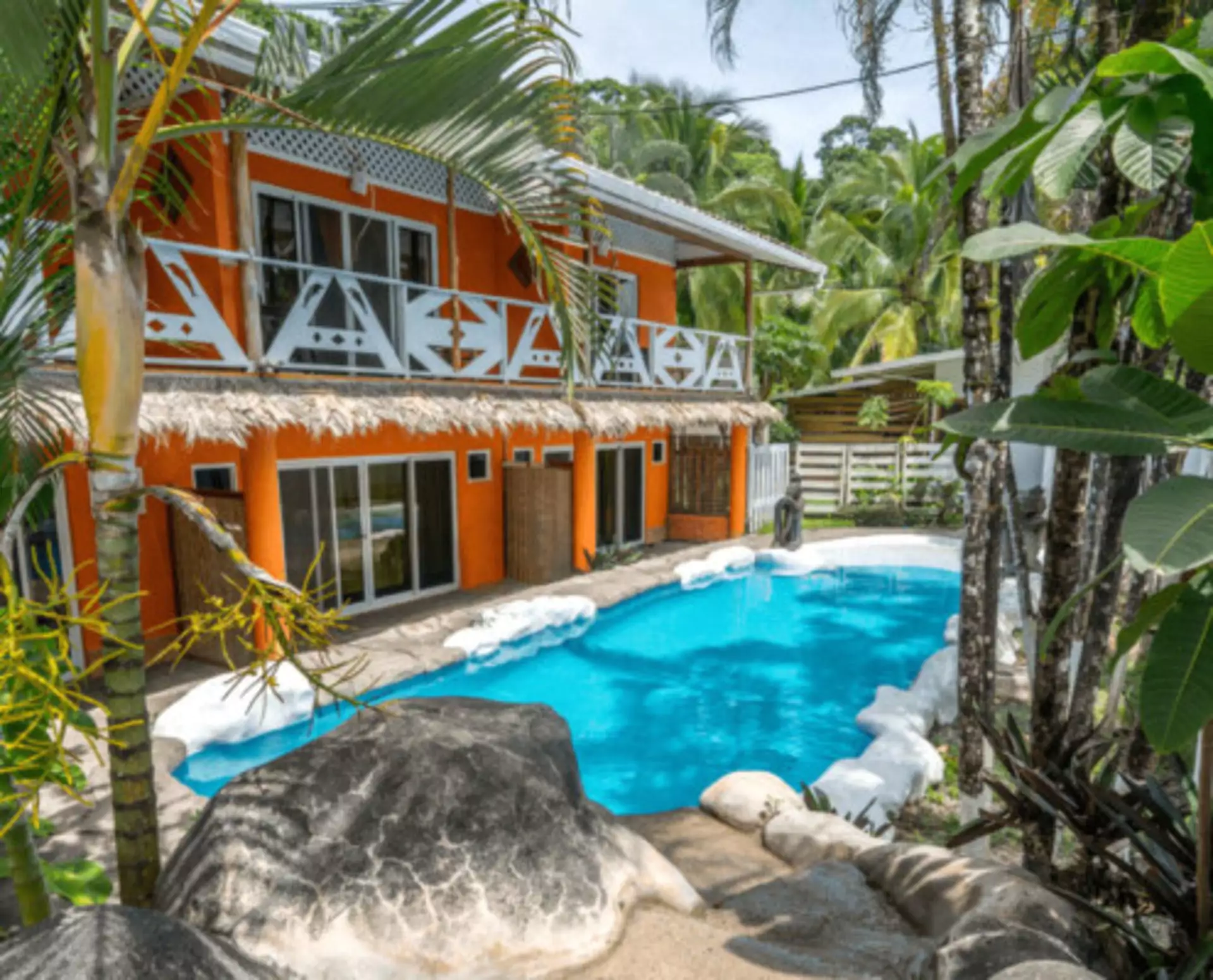 Costa Rica Rundreisen Cariblue Beach and Jungle Resort Pool