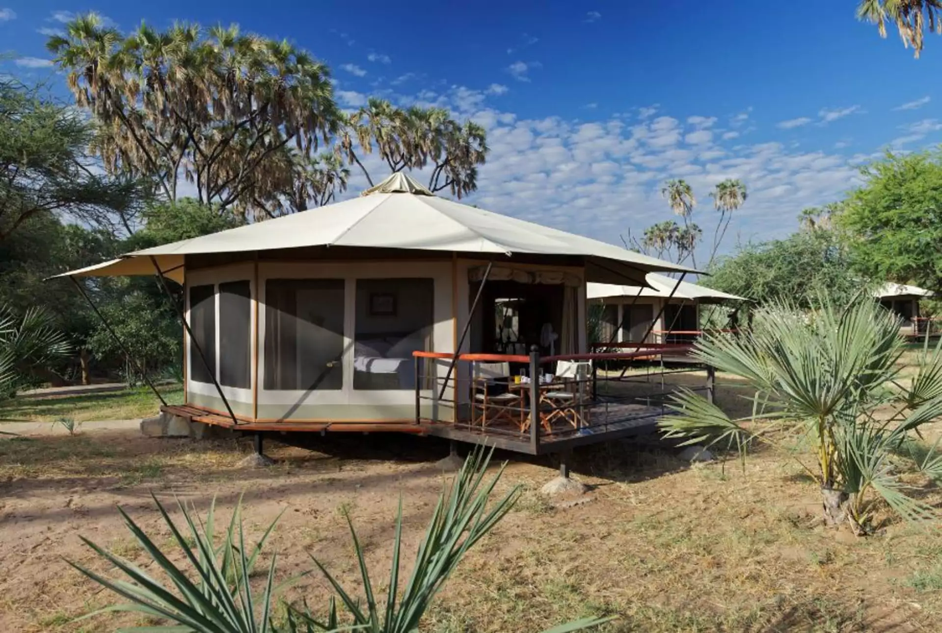 Kenia Safari Ashnil Samburu Camp Luxuszelt