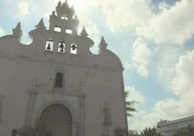 Mexiko Hochzeitsreise Yucatan Merida Marktplatz Kirche