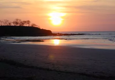 costa rica rundreisen Guanacaste sonnenuntergang am strand von tamarindo