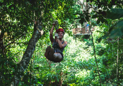 Costa Rica Abenteuerreise Sudpazifik dominical canopy