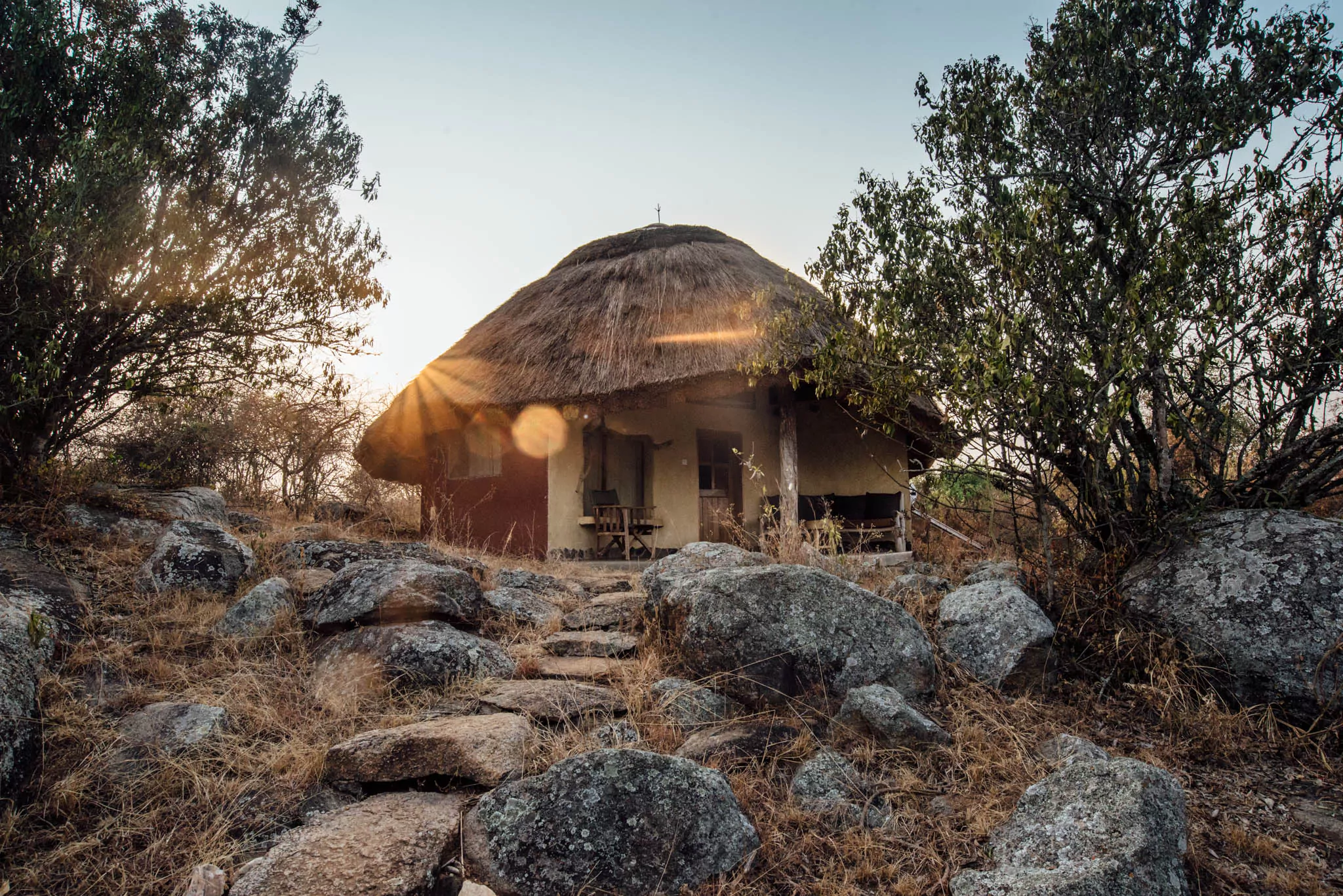 Uganda Rundreise Rwakobo Rock Cottage