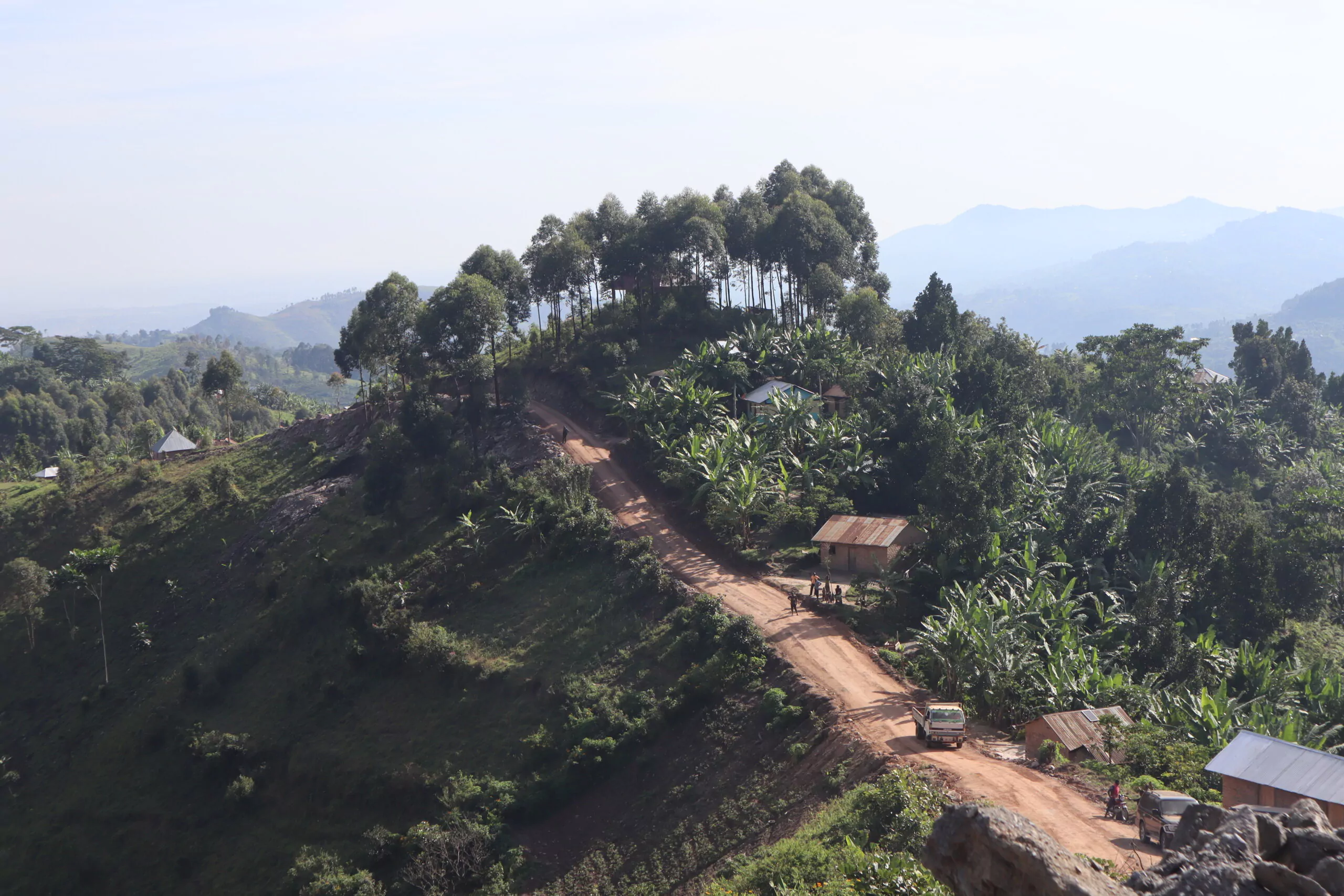 Uganda Selbstfahrer Reise Landschaft von Bwindi