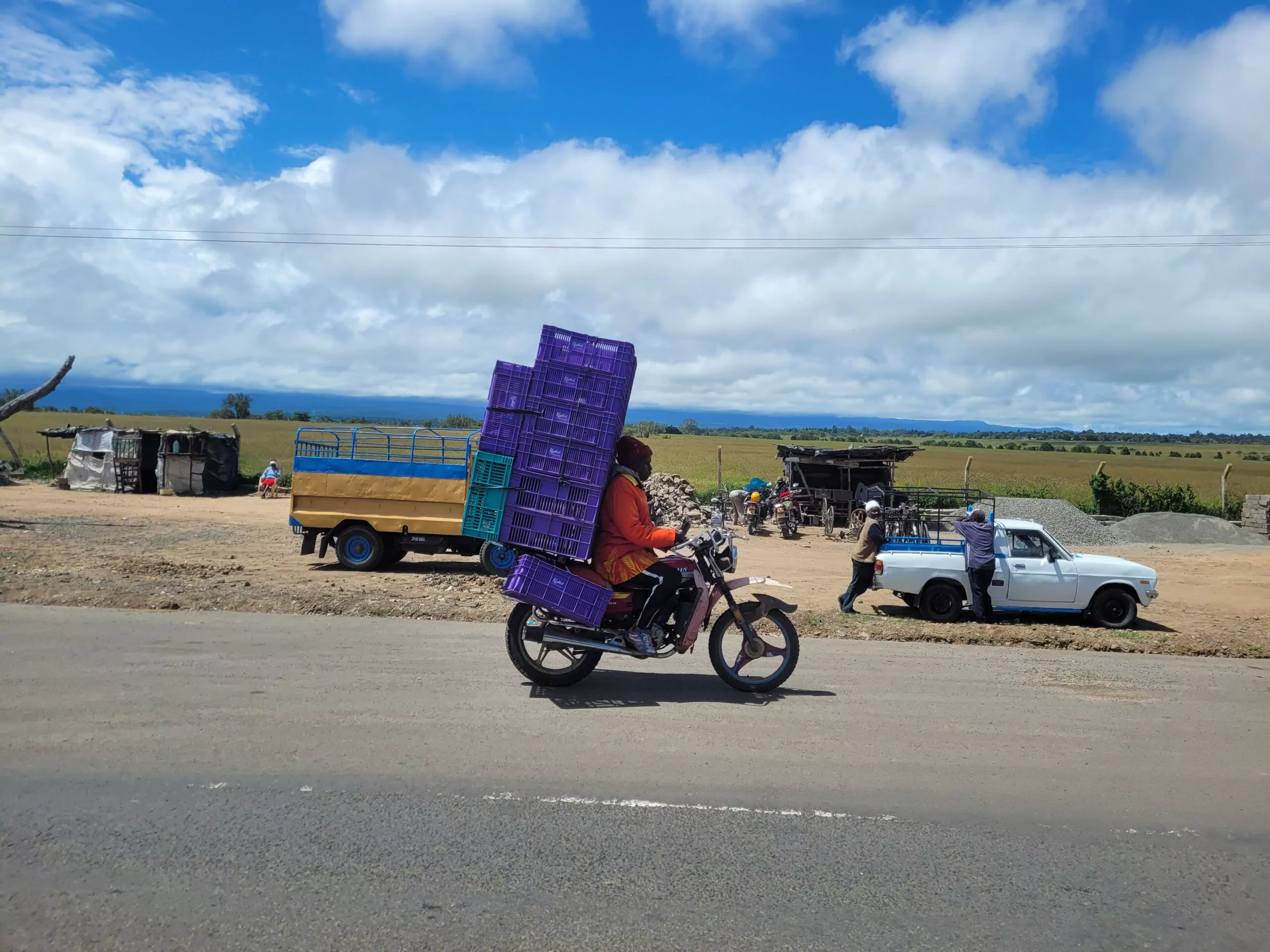 Mietwagenreise durch Kenia on the road