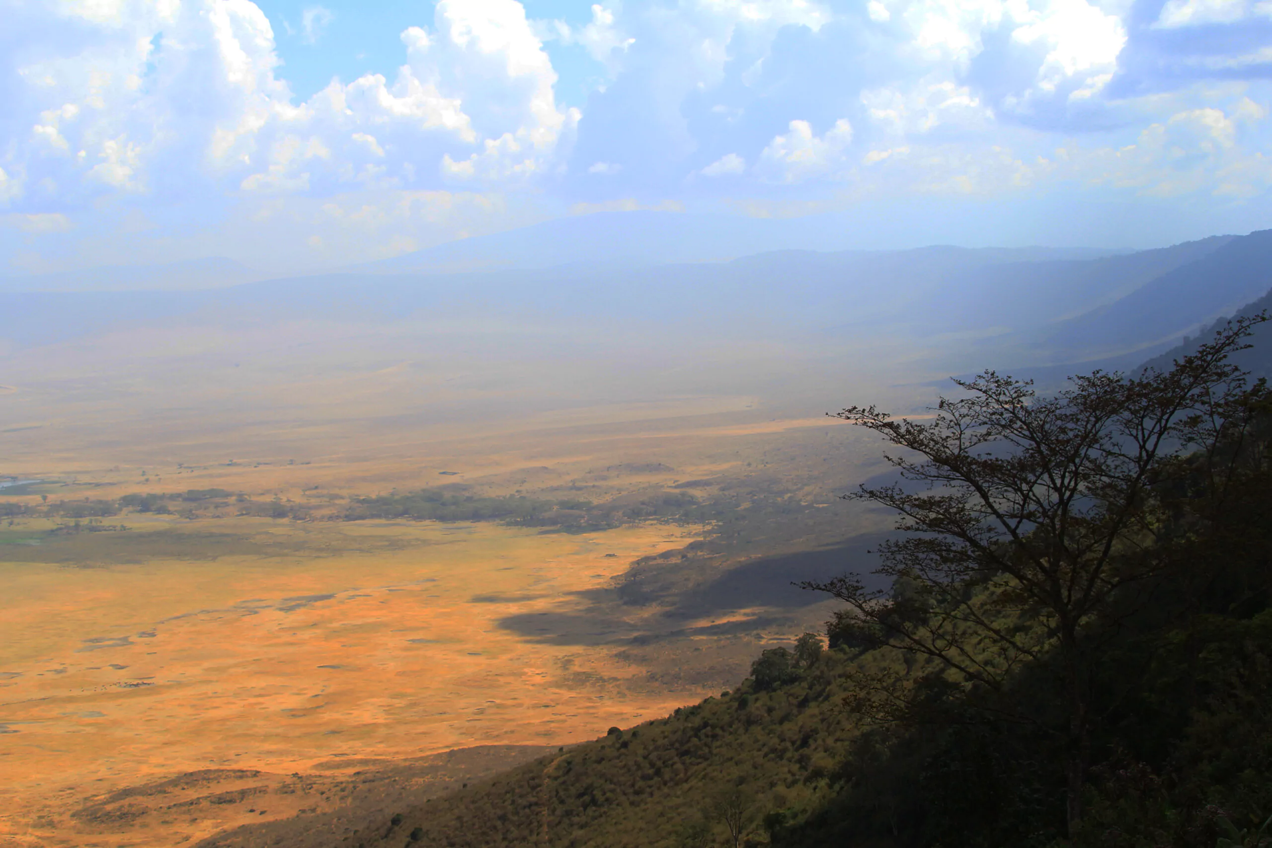 Tansania Camping Safari mit-dem Mietwagen Ngorongoro Krater