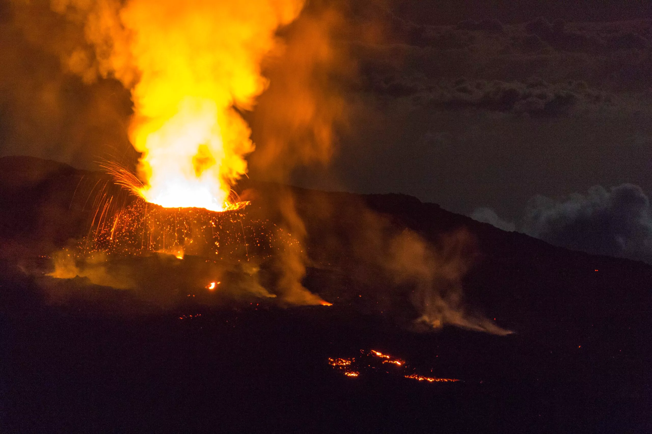 La Reunion Rundreise Piton de la Fournaise Eruption