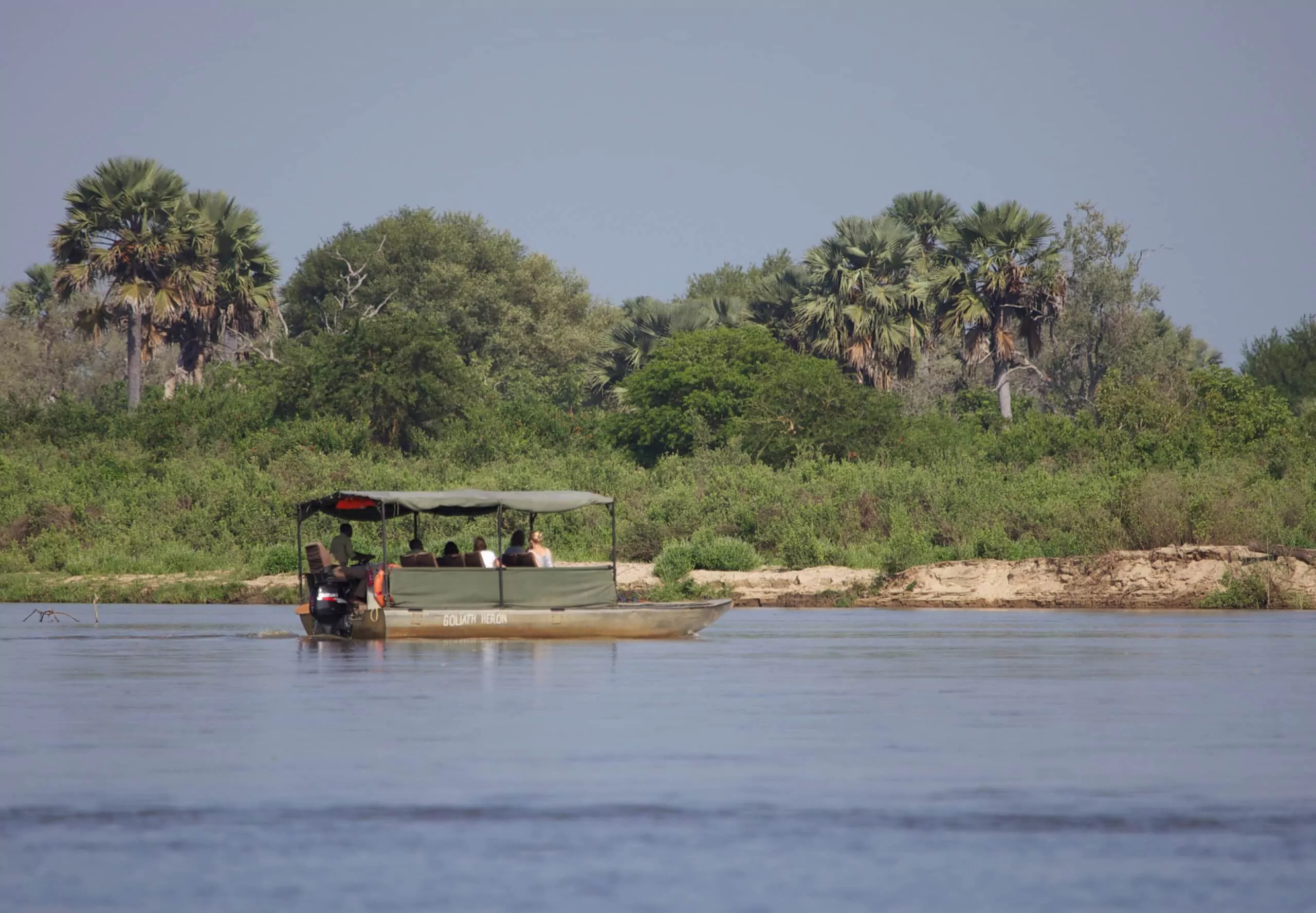 Sansibar Urlaub und Safari Nyerere Nationalpark Bootssafari Rufiji River